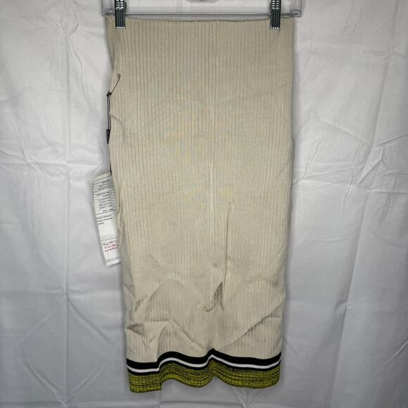 Rag & Bone Silver Birch Sheridan Skirt Ivory Size Small New - Picture 5 of 7